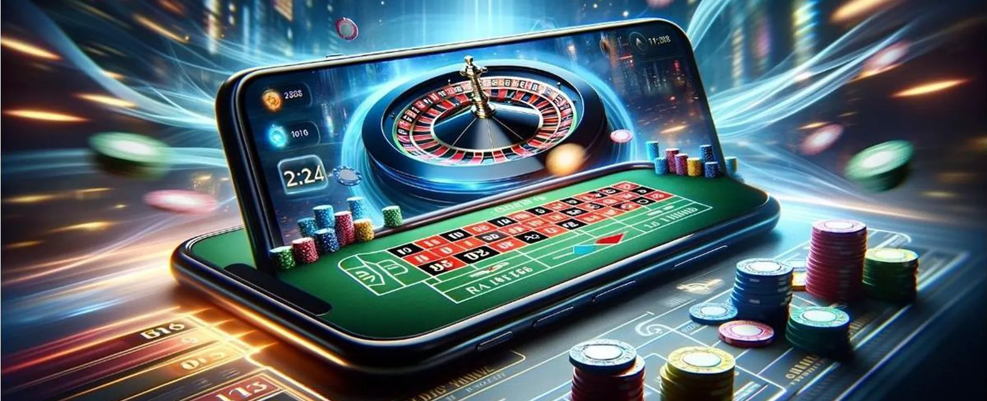 Winslot Casino background with golden elements and casino games